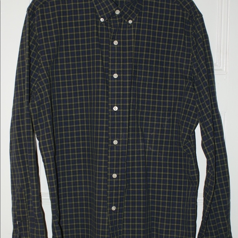 Ralph Lauren Polo button down plaid shirt. XL